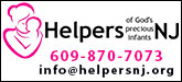 Helpers of God's Precious Infants Sponsorship Banner