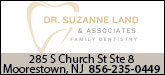 Dr. Suzanne Land & Associates Sponsorship Banner